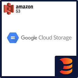 Google Cloud Storage to S3 Copier V1 logo